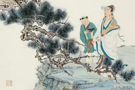 二十多位画家创作的《松下问童子》看看哪幅更符合您想象中的意境图片