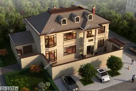 农村建房没有院子可怎么行，20×10米大院户型，能养鸡能种菜图片