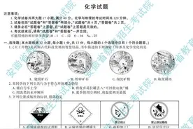 2020年安徽省中考各科试题及答案公布图片