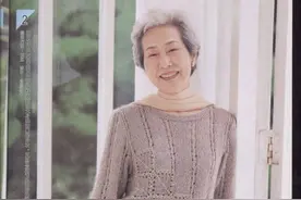 中老年秋冬基础款雅致的长袖针织衫，附图解图片