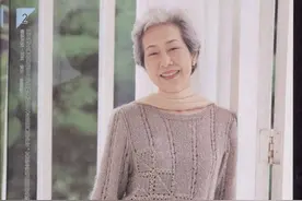 中老年秋冬基础款雅致的长袖针织衫，附图解图片