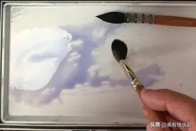 46个步骤示范，教你画一朵水滴白玫瑰图片