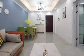57㎡小家也要装出精致感，全屋配色让人赏心悦目，简约不简单图片