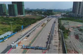 阳卫国调研督导云龙大道(洞株路延伸段)快速化改造工程等项目建设情况图片