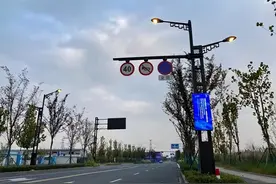 哈尔滨机场第二通道迎宾路高架一期工程（照明工程）10月开工图片