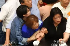 中评镜头：28岁女绿委赖品妤打架爆发力足，锁抱神力女超人图片