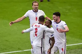 欧洲杯-斯特林头球制胜 英格兰1-0捷克获小组第一 两队携手出线图片