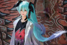 三组漂亮国人妹子COS的虚拟角色“初音未来”！很可爱的作品图片