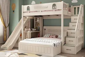 双人床过时了，新式“母子床”一出，小巧整洁省空间，太机智了图片