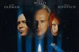 赛博朋克风格老电影《第五元素》“用爱拯救地球”图片