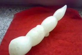 慈禧墓中流出一块玉藕，慈禧睡前可能都要摸摸，背后藏着她的心事图片