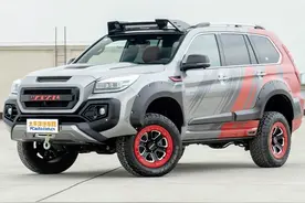 哈弗H9 2.0T罗伦士极星版，售价36.88万，满满硬派风图片