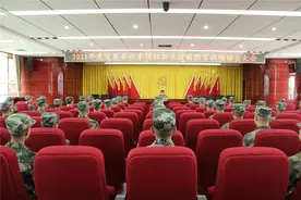 山西省定襄县开始对征兵“双合格”人员进行役前教育图片