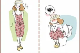 那些穿连衣裤的女生怎么方便呢？图片