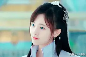 古装女神的银色耳坠，鞠婧祎清新脱俗，孙莉简约淡雅图片