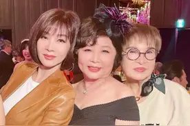 林妈妈70岁寿宴排场大！穿黑裙赢过女明星，霍建华颜值重回巅峰图片