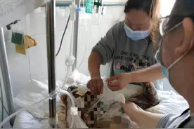 被男友泼汽油纵火，女子烧伤面积42% 妹妹回应：两人同居后男方暴露暴力本性图片