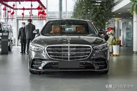 抢先看2021款奔驰S级 450 L 4MATIC到底香不香图片