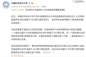二十六岁教授陈杲攻克世界难题 网友：我怕是来人间凑数的图片