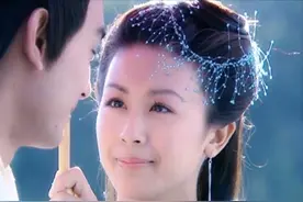 奇思妙想的90年代古装剧造型：满天星、苹果网、插扇子、插筷子图片