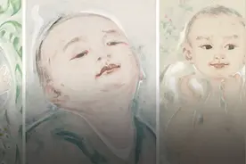 一个杭州女教授，用中国风画作记录儿子成长，有爱又高级图片