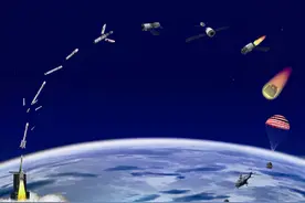 每日一问99：为什么返回舱落地的时候会突然冒出一团火？图片