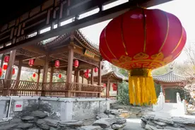 园林里的中国节｜灯笼这样挂 新年一起牛牪犇图片