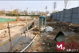 济南一建筑工地私采地下水 执法部门：整改、罚款、补税图片