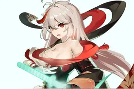 原神新角色枫原万叶强度定位属性介绍，突破材料分享图片