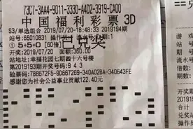 沉稳老彩民买福彩3D巧妙单选组合 喜中奖金6.24万元图片