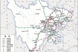 除了在建和拟开工线路，这3条高铁或是四川未来几年的“惊喜”图片