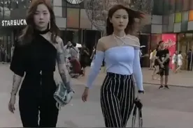 奇闻：花臂小姐姐火了，脚上“猪蹄”众人不淡定，网友：造型俺服图片