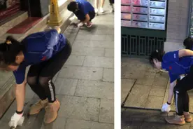 为夜跑女生提供安全保障，杭州“娘子军”健身环保两不误图片