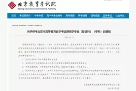 全体考生注意！2022年自考调整方向汇总图片