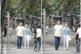 与唐嫣结婚2年罗晋大变样，发际线后移肚腩凸起当爸后猛增幸福肥图片