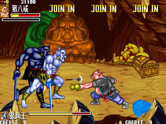 街机游戏《西游记》各个BOSS最忌惮的法宝，将伤害发挥到极致