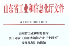 打造沿海、内陆两大钢铁产业基地！这一钢铁大省“十四五”最新规划出炉图片