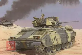 靠弄虚作假过关的M2步兵战车，为什么可以在海湾战争中所向无敌？图片