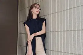 今年的裤子“买宽不买紧”，显瘦显高还不拖沓，太适合小个子了图片