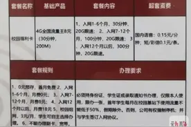 贵州遵义联通“校园卡”相关情况说明图片