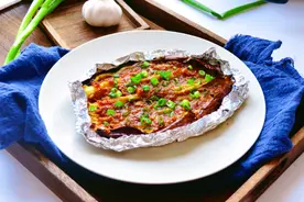 有了这秘方，自己做蒜香烤茄子，还去什么烧烤店图片