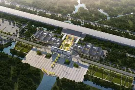 浙江高铁站扩建，“两站合一”项目施工，总建筑面积翻3倍图片