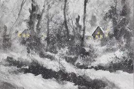 冯骥才《雪夜来客》：生活往往在苦涩的时候，叫你尝到最甜的蜜图片