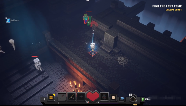 switch游戏测评：《我的世界：地下城》，高清像素风爱了吗