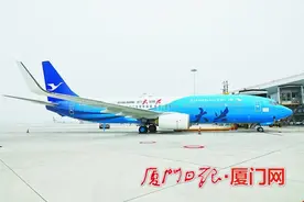 继“联合梦想”号后，厦航又诞生一特殊涂装飞机！“大兴”号昨日惊艳首飞图片