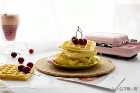 像蛋糕一样松软的华夫饼，不用烤箱不用平底锅，三分钟就能做一个图片