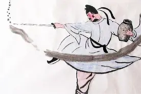 李白的《侠客行》豪气干云，元稹不服气也写了一首，侠者之气更盛图片