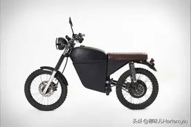 让人极其想拥有，德国原厂BLACKTEA电动摩托，仅需2万元图片