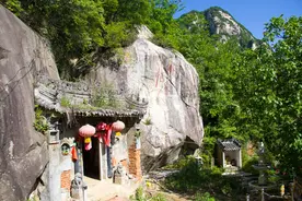 秦岭沣峪观音山｜牛郎织女，为何出现在供奉龙王爷的莲花洞门口？图片