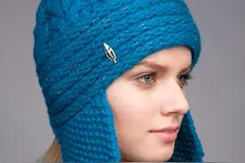 「针织作品」本季流行的50款两边加长型护耳帽子系列图片